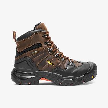 KEEN Coburg 6" Waterproof (Steel Toe) - Hnede Pracovne Cizmy Panske, K0242SK